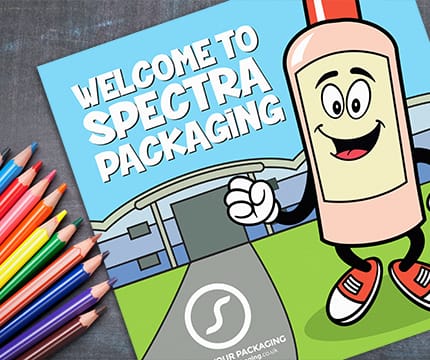 Spectra welcome school children to their factory